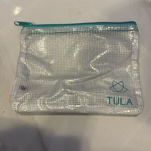 Clear Tula cosmetic bag #8